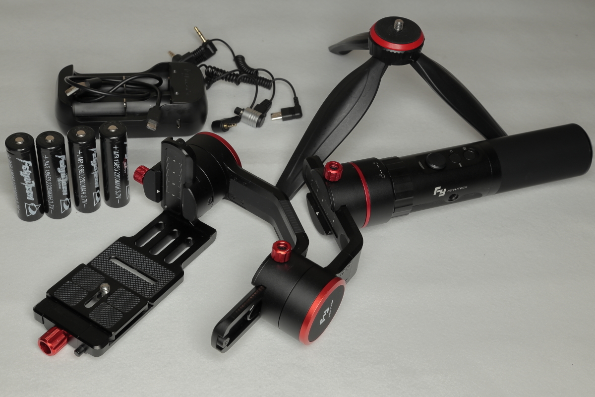 FeiyuTech a1000 3軸ジンバルカメラスタビライザー(中古品) Feiyu