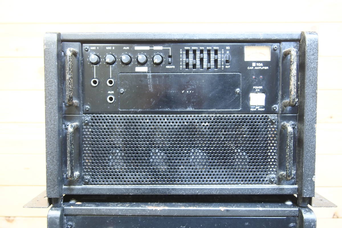 TOA CA-120N カーアンプ 車載用アンプ | - Yahoo!オークション 120W
