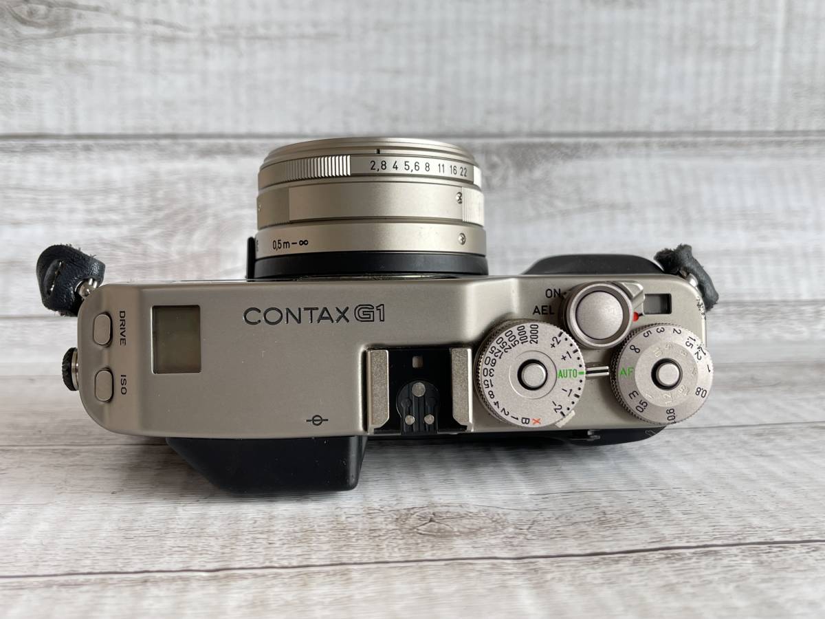 新作，大得価 MH0308-67I CONTAX G1 Carl Zeiss 2.8/28 TLA140ストロボ