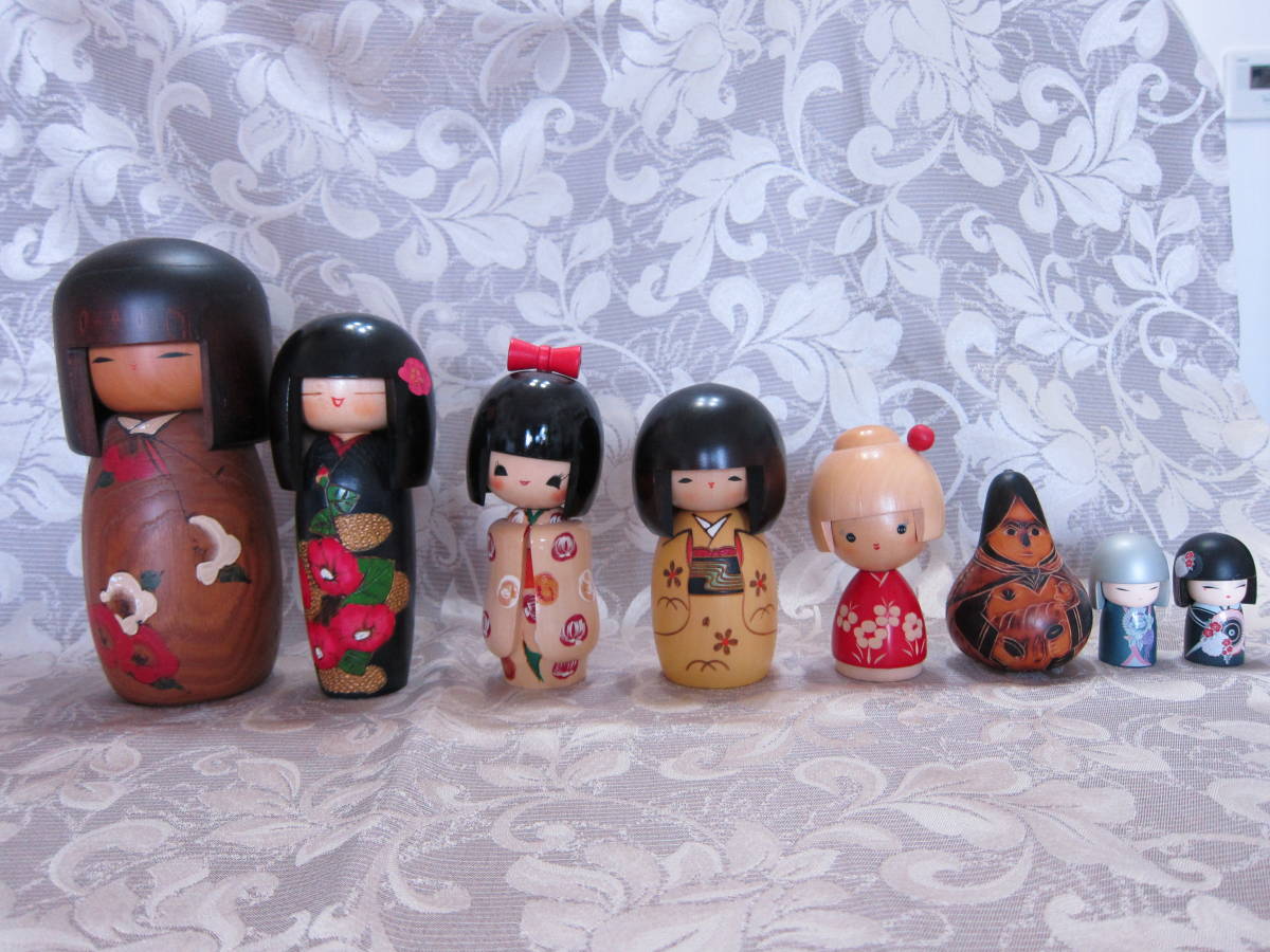 こけし人形 25体セット こけし | - kokeshi C259 こけし人形 MUSEUM