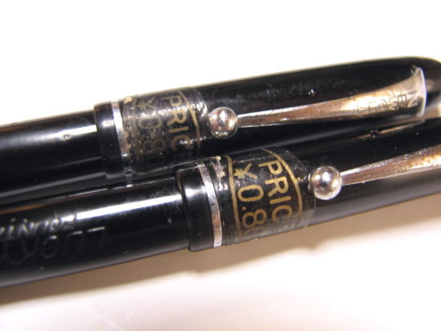 最新作，低価 戦前 インキ止め式 万年筆 LUCKY FOUNTAIN PEN 14KT