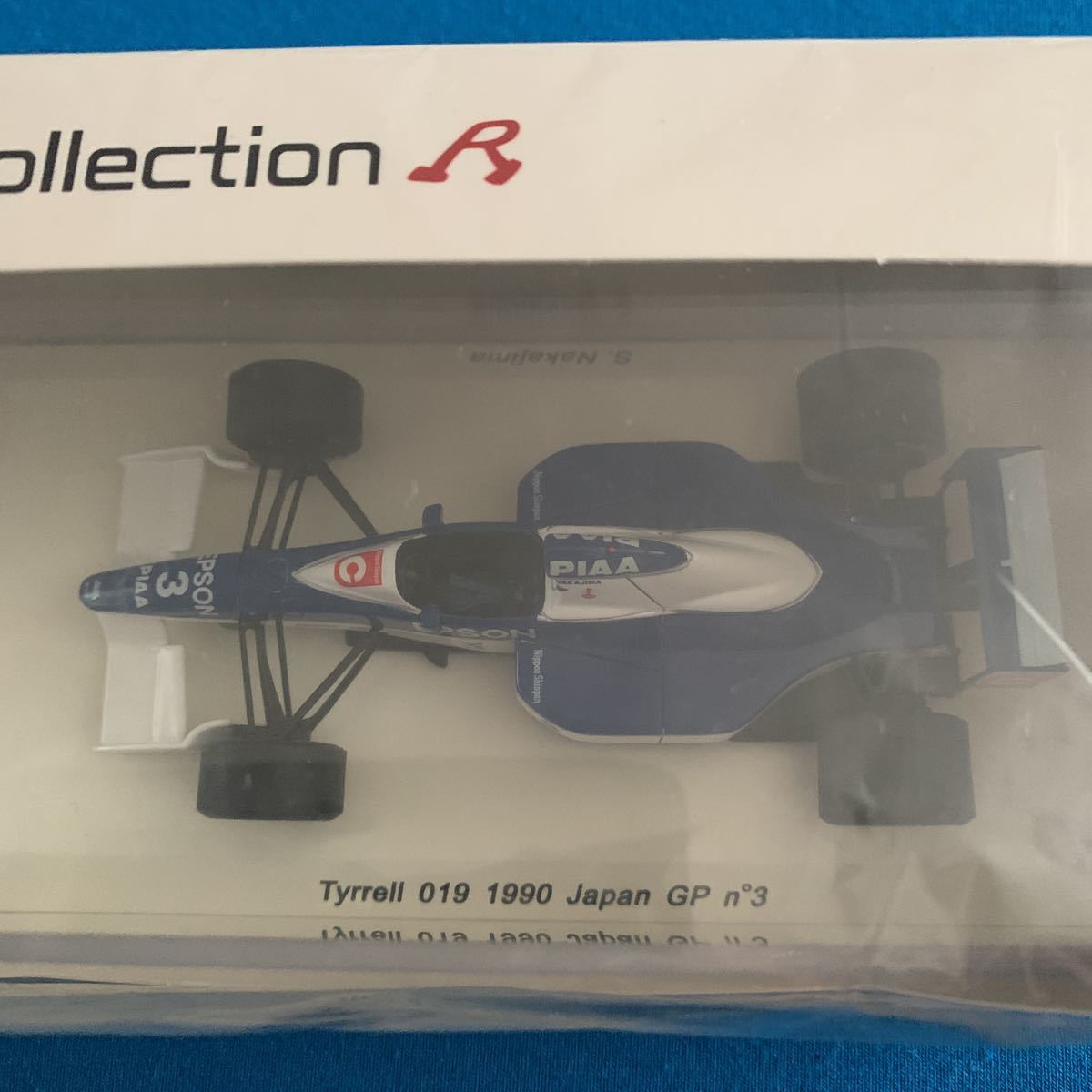 Reve Collection 1/43 Tyrrell 019 1990 JAPAN GP No.3 S.Nakajima 