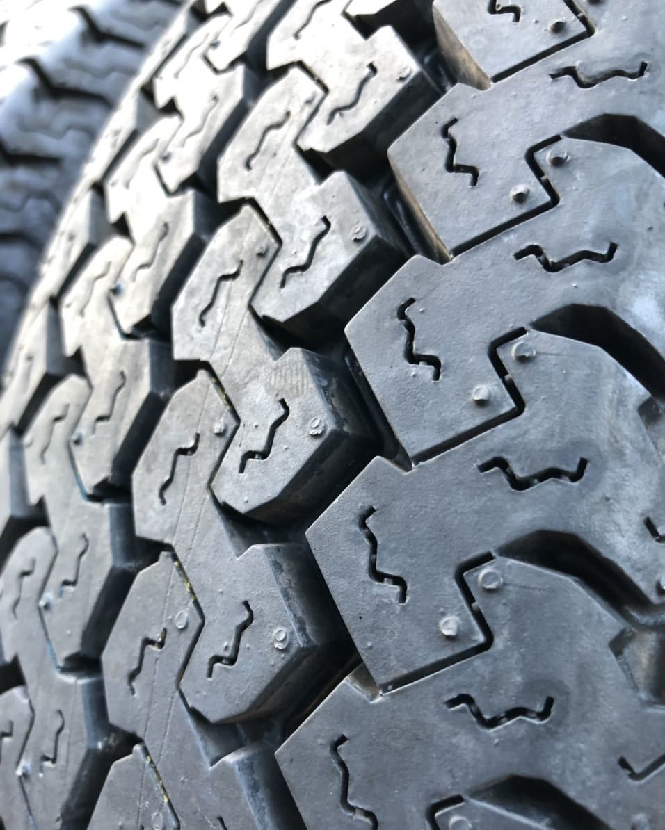 新車外し ブリヂストン 165R13 6pr 4本セットバリ山(中古品)｜売買された