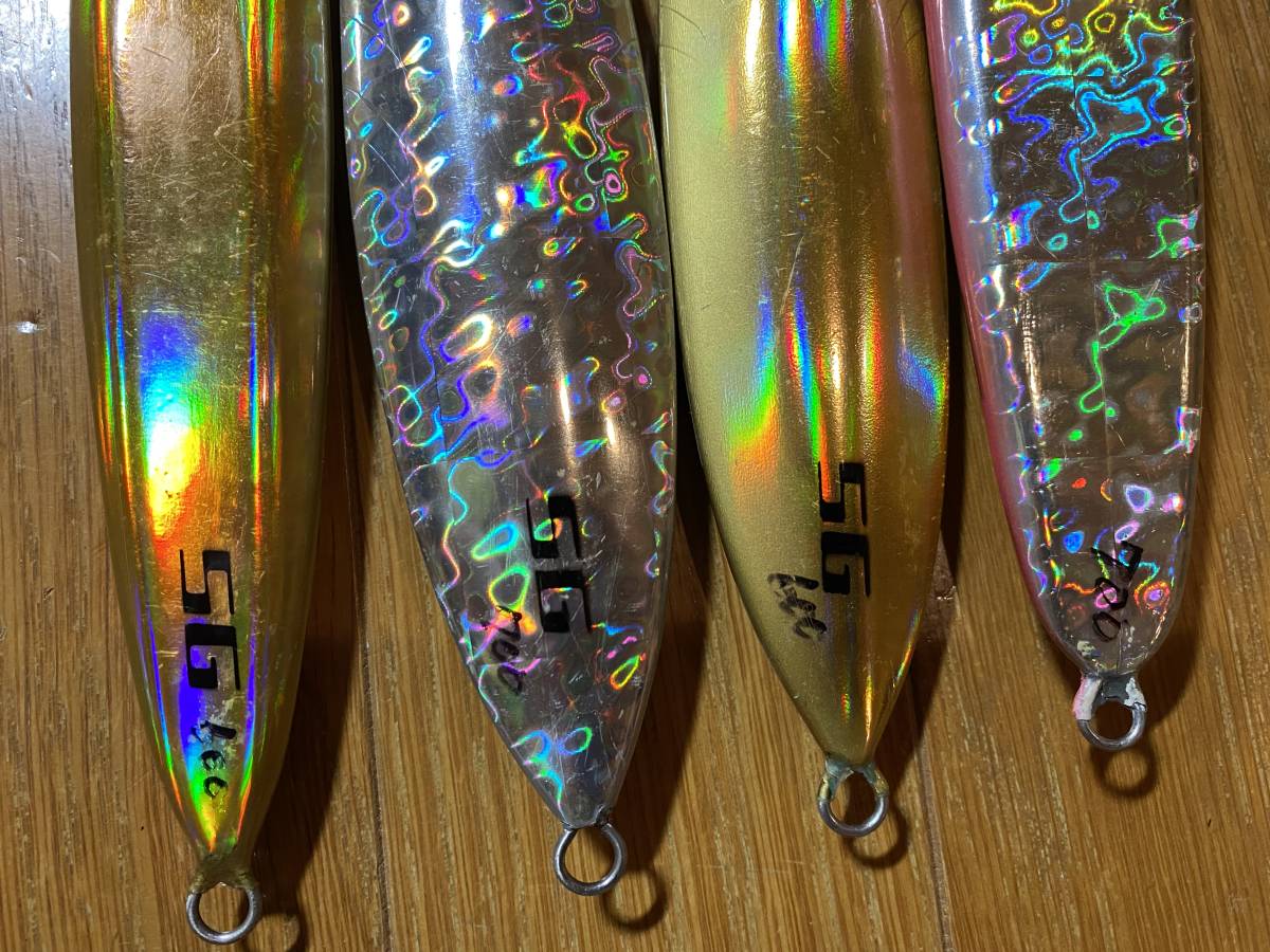 ディープライナー スロースキップCXなど新島キンメジギング用本4セット