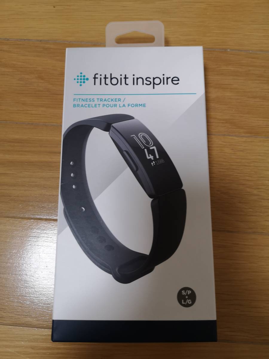 【未使用品】 Fitbit Inspire フィットビット インスパイア フィットネストラッカー 黒 Black