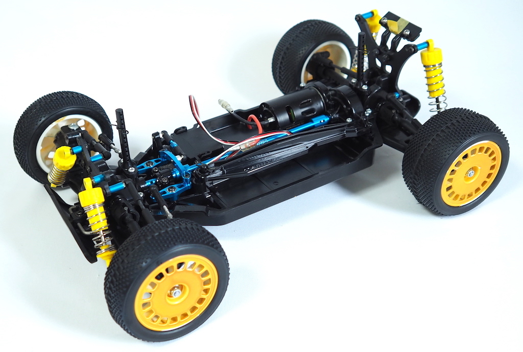 良品 タミヤ TT02B 1/10バギーシャーシ、サーボ・モーター付☆まとめて取引不可(お取引の流れ 必読)