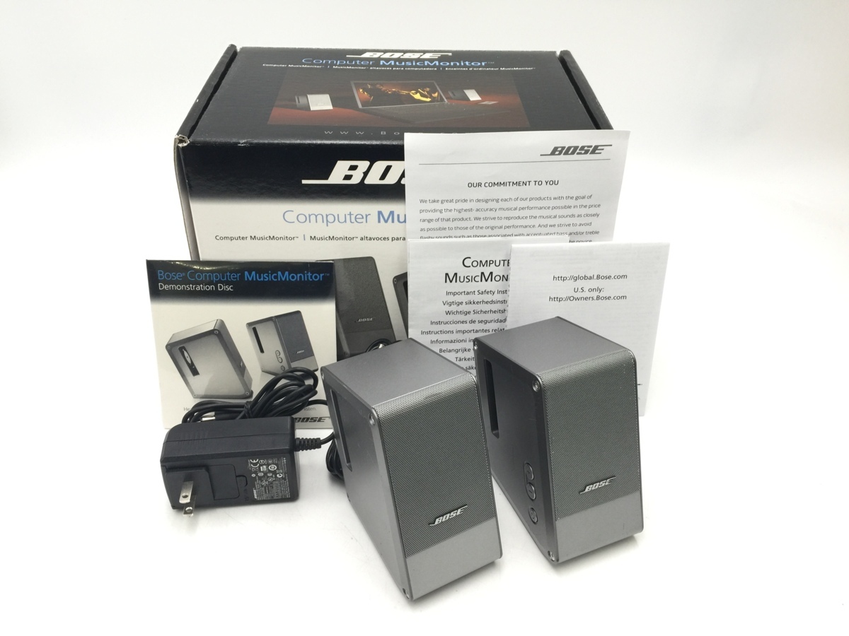 美品 Bose ボーズ M2 Computer MusicMonitor 2chスピーカー PC