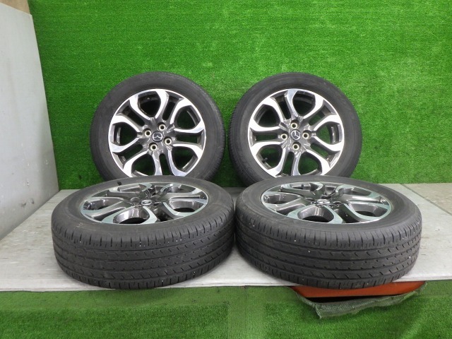 # 即決 マツダ純正 DJ デミオ 16インチ アルミ 16x5.5J+40 PCD100 4穴 トーヨー 185/60R16 2016年 6mm 4本 セット 夏タイヤ [03011286]