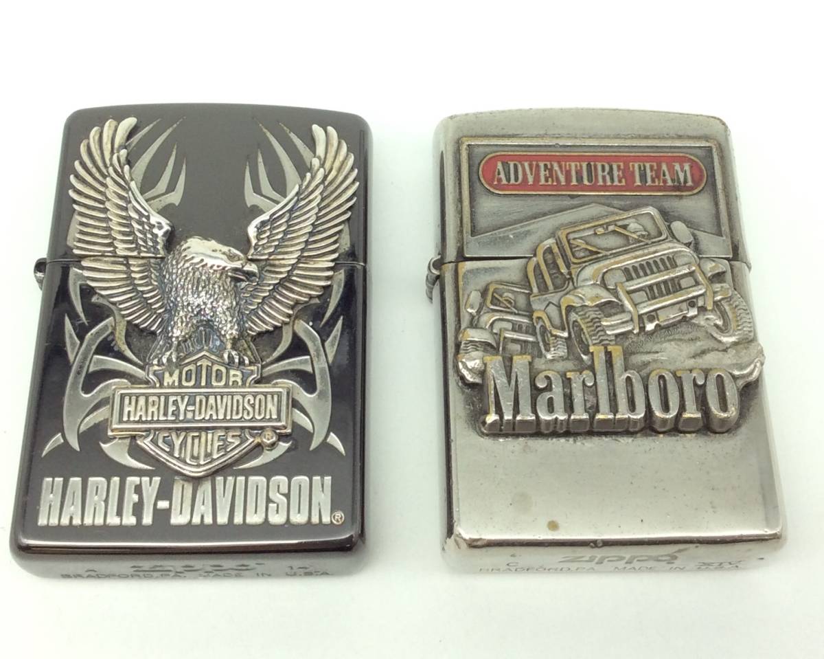 数量限定，人気 BB159◇＜2点セット＞火花確認済 ジッポー 中古 Zippo 