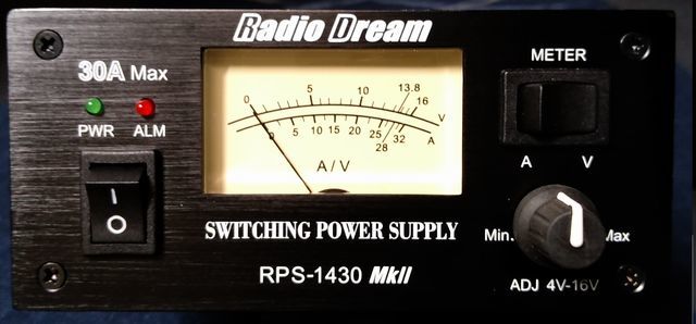 Radio Dream スイッチング電源 RPS-1430 MkII 30A Max 中古/動作品