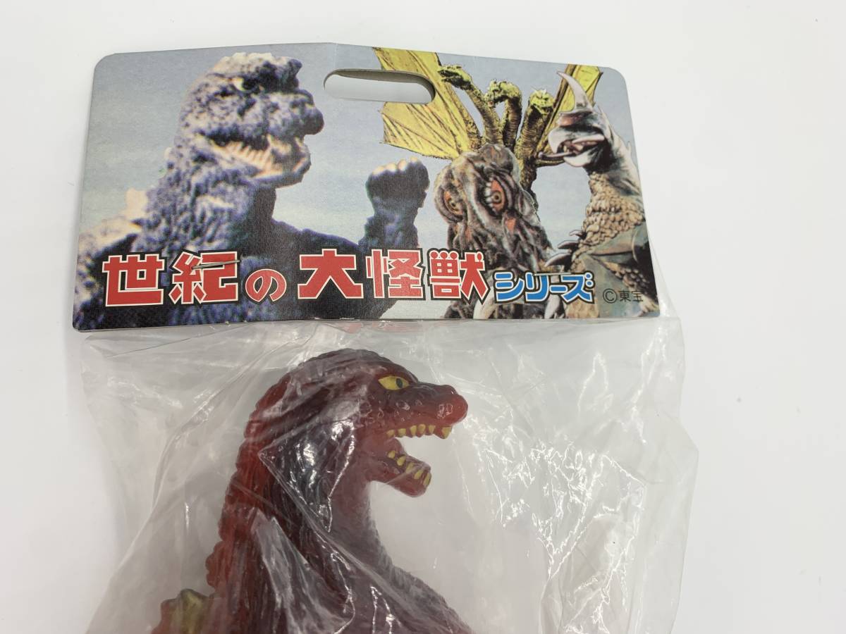 マーミット ゴジラ ソフビ 紫 2004年 50周年 世紀の大怪獣シリーズ