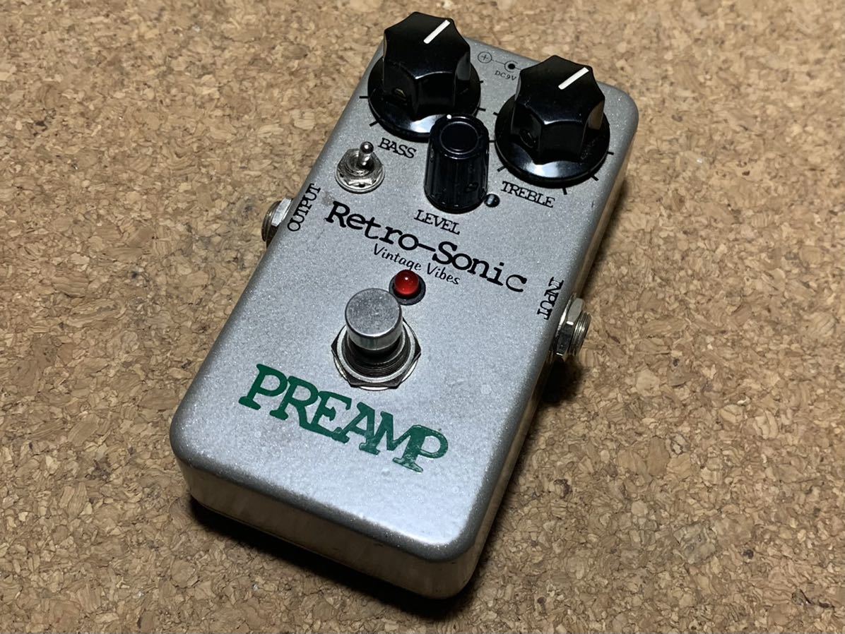 【セール，人気】 Retro Sonic Preamp(プリアンプ)｜売買されたオークション情報、yahooの商品情報をアーカイブ公開 - オークファン エフェクター