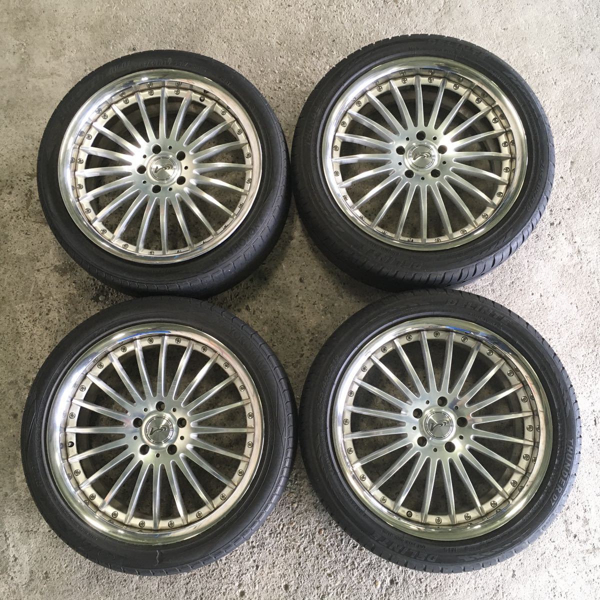 A230 中古 レイズ ベルサス BL-20-FX RAYS BLACK LABEL BL20FX 