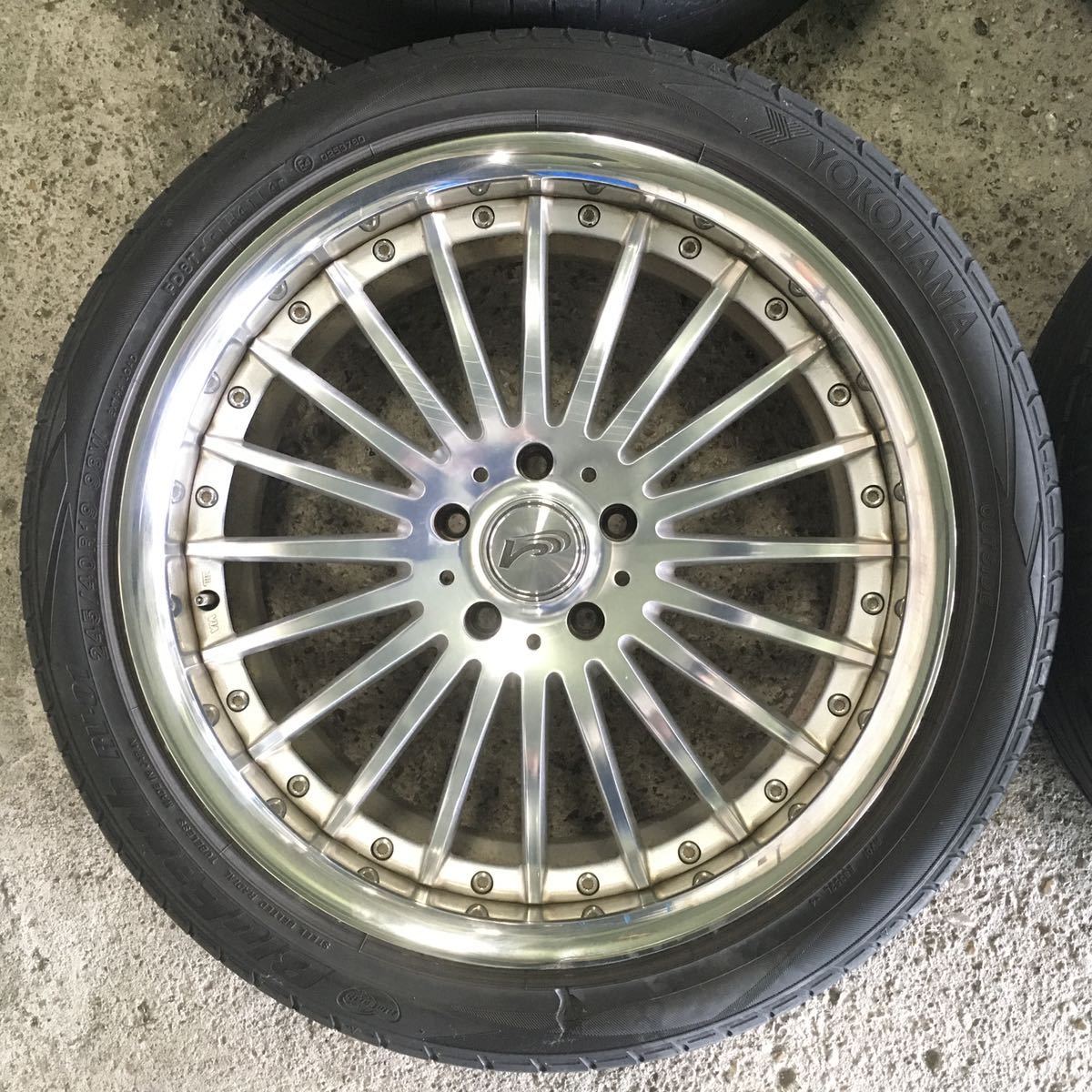 A230 中古 レイズ ベルサス BL-20-FX RAYS BLACK LABEL BL20FX 