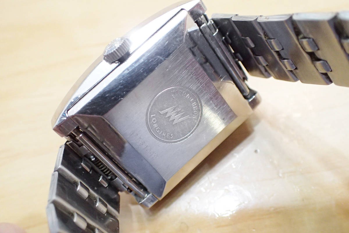 動作品 貴重◇ロンジン/LONGINES ウルトラクロン◇ スクエアケース 
