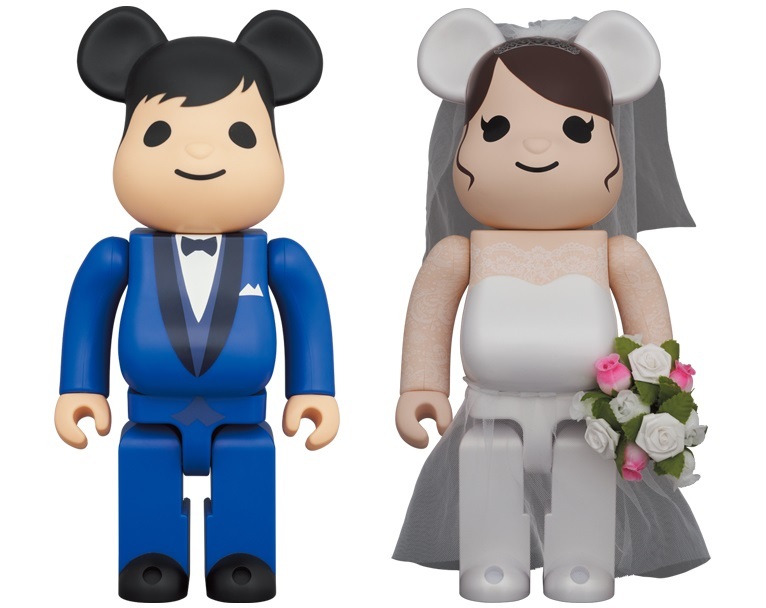新品未開封 BE@RBRICK グリーティング 結婚 4 PLUS 400％ ベアブリック 