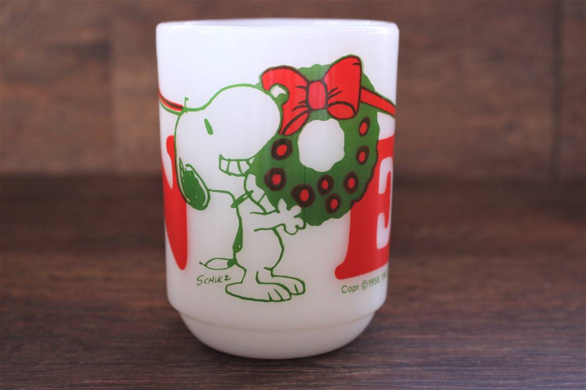 ファイヤーキング マグ カップ スヌーピー ノエル NOEL クリスマス 美 