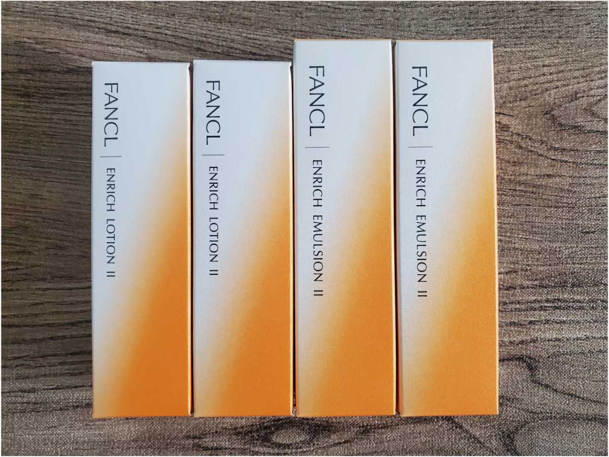 ファンケル エンリッチ 化粧液 乳液 (しっとり) 30ml×各2本 【公式通販】