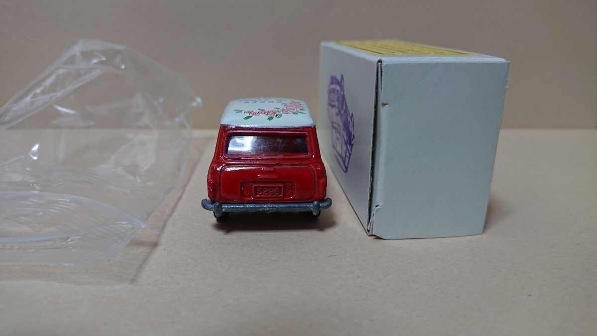 日本製 トミカ 感動倶楽部 ダイアナ ミニクーパー 赤 特注 DIANA