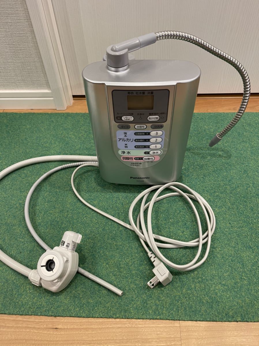 パナソニック Panasonic アルカリイオン整水器 TK8032 カートリッジ残有
