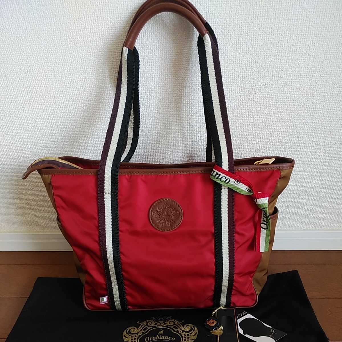 新品未使用】オロビアンコ イタリア製 正規品 Orobianco トートバッグ 