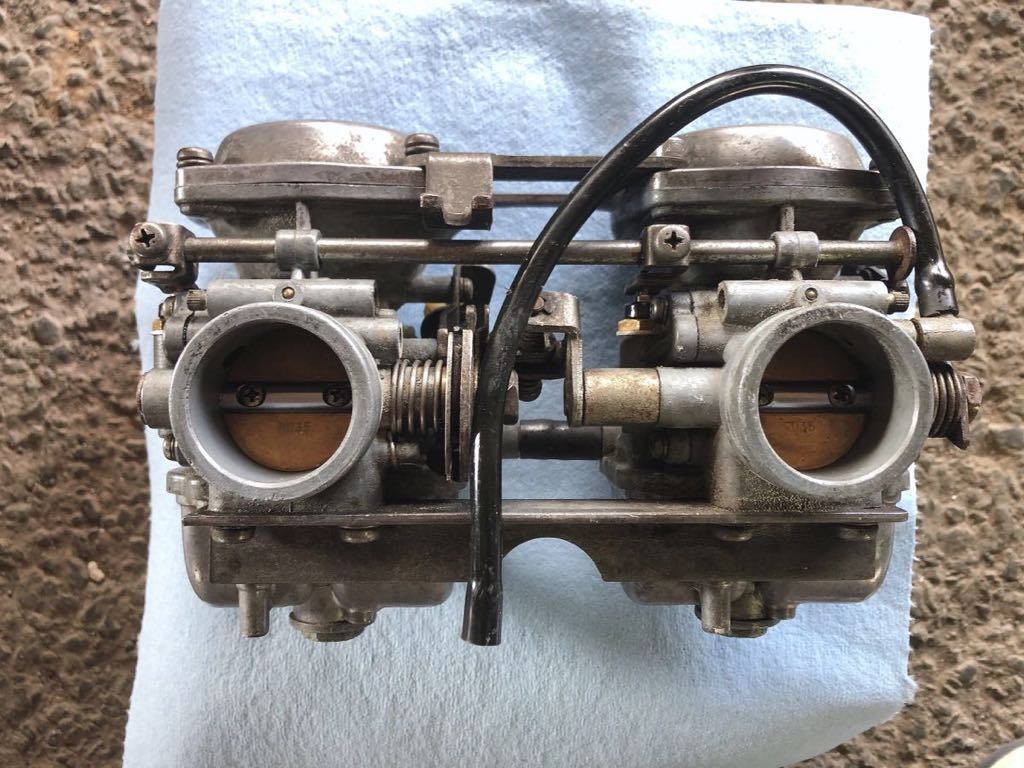 GS400 スズキ純正キャブレター 押しキャブ O/Hベース 当時物 ｜スズキ用
