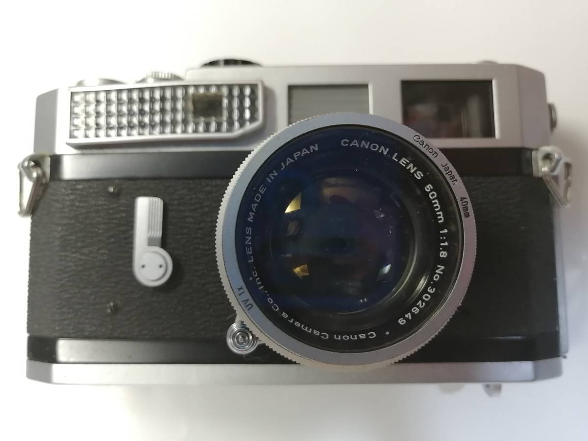 最新作，低価 Canon Model 7 (7型)＋ 50mm F1.8レンズ