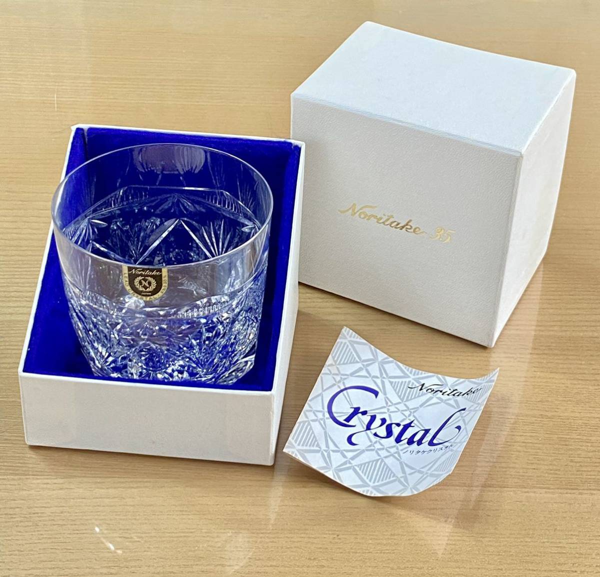 CRYSTAL ノリタケ クリスタル ロックグラス ノリタケクリスタル 終売品