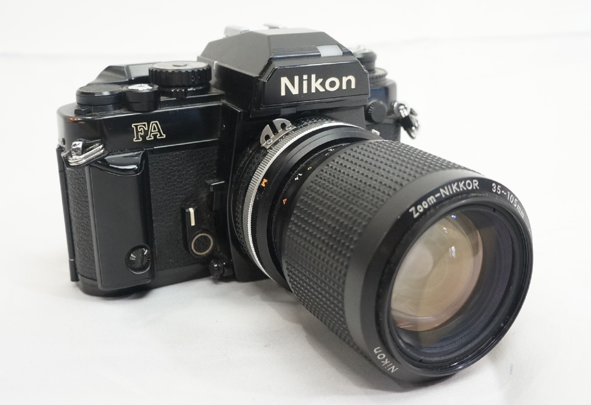ニコン　FA 黒　一眼レフ　ジャンク 225☆【ジャンク】Nikon ニコン カメラ FA 一眼レフ フィルムカメラ