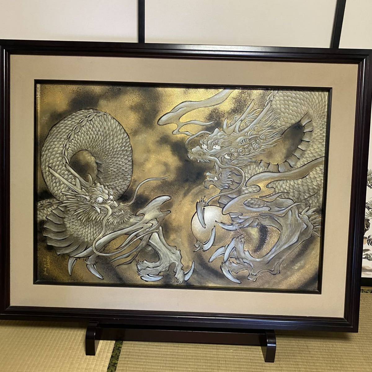 崔和傳、AGUR 8、希少な額装用画集より、美品、新品額装付 有田焼 金龍窯 江口天童 飾り 陶磁器 Takumi – 江口天童作 最上位作