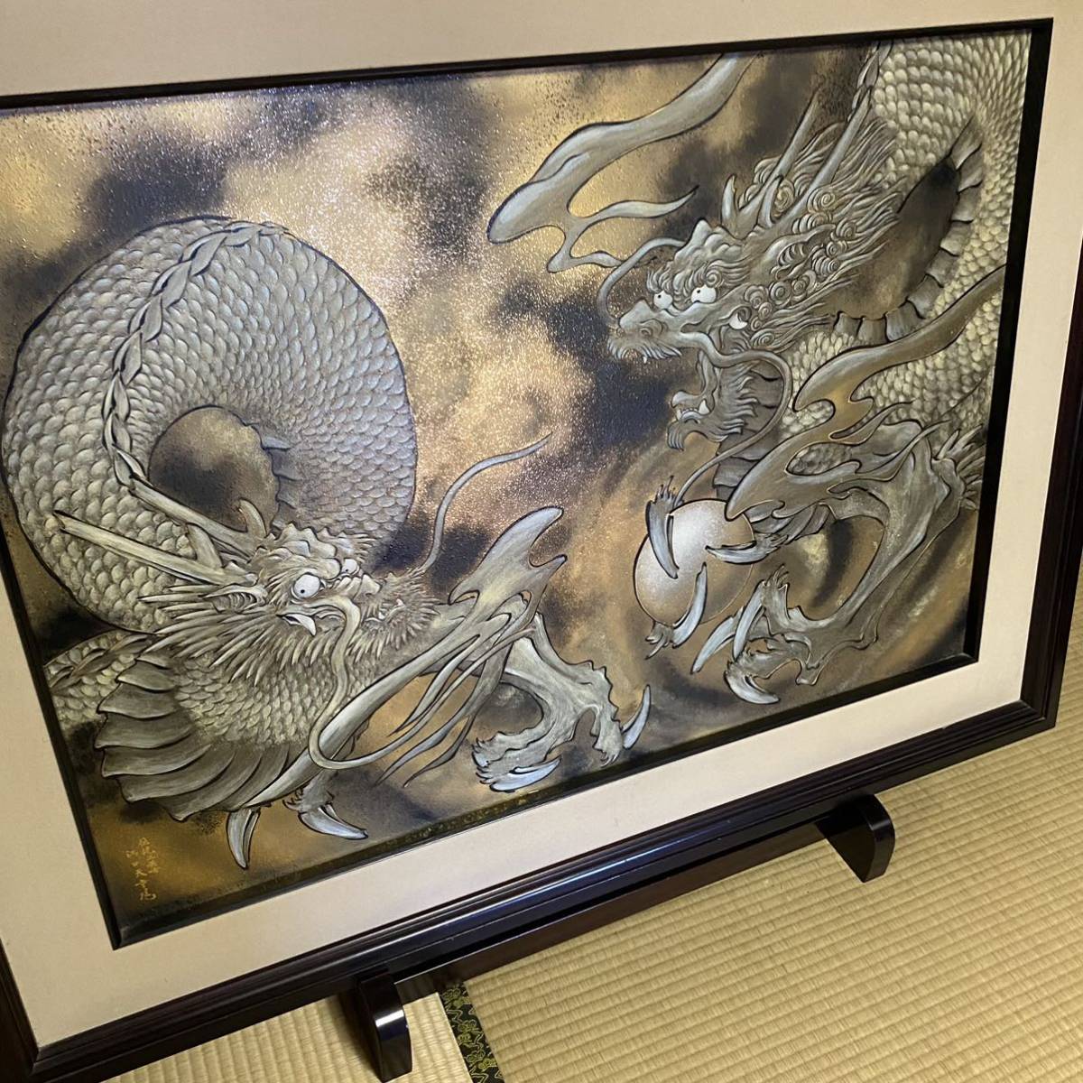 金龍窯 有田焼 江口天童 陶磁器 江口天童作 最上位作 飾り 飾り「飾鉢 -
