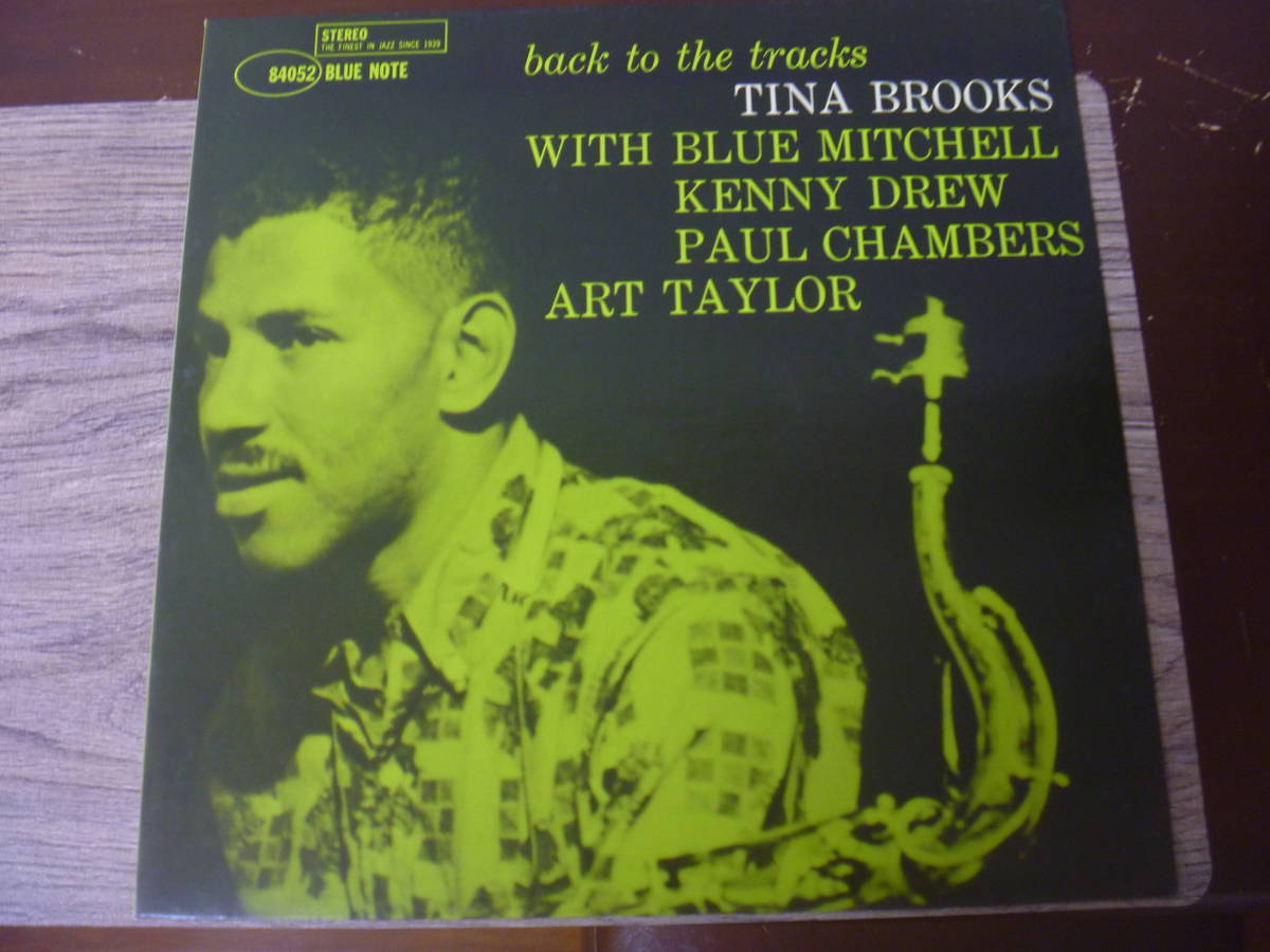 LP12in 国内NOT FOR SALE盤stereo　BST-84052/ TINA BROOKS・BACK TO THE TRACKS 即決も