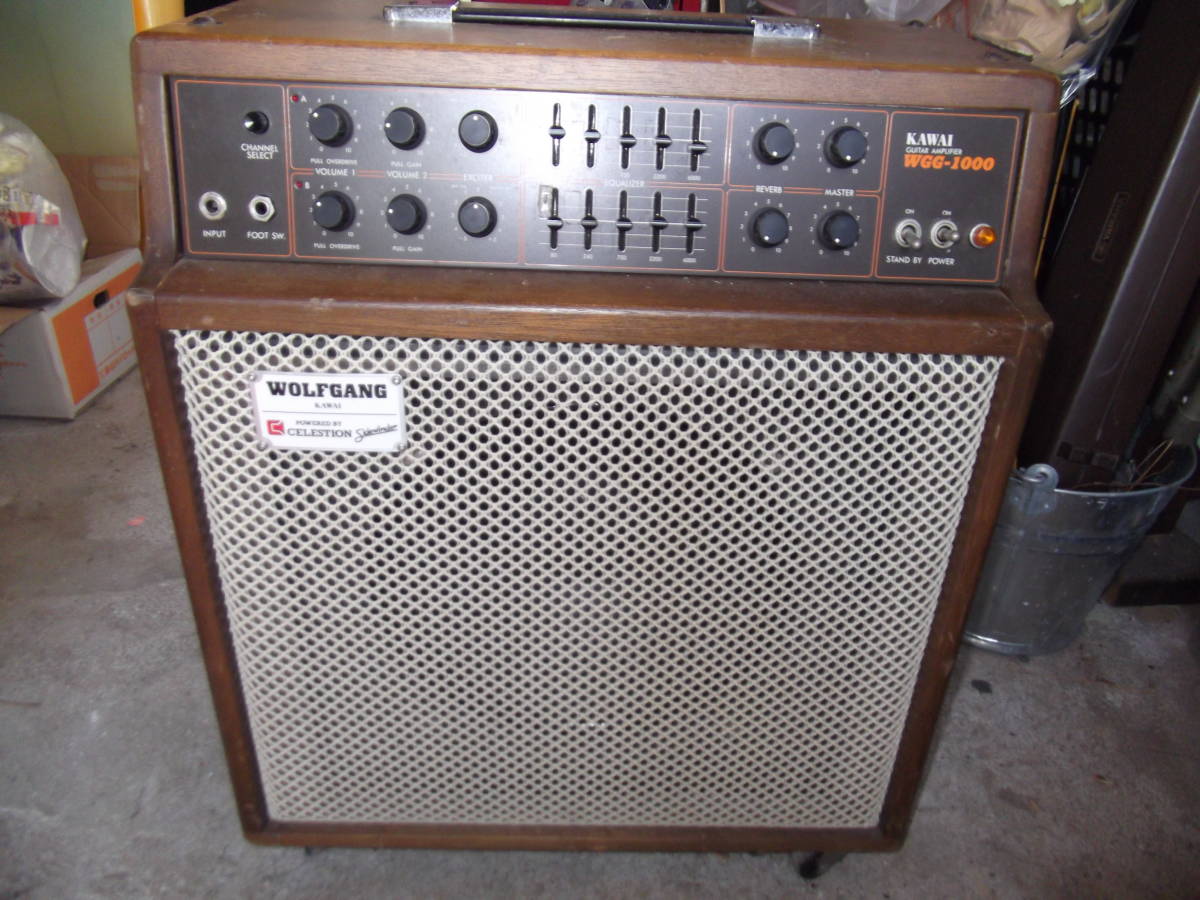 kawai wgg-1000 アンプ ジャンク KAWAI WGG-1000 WOLFGANG オール