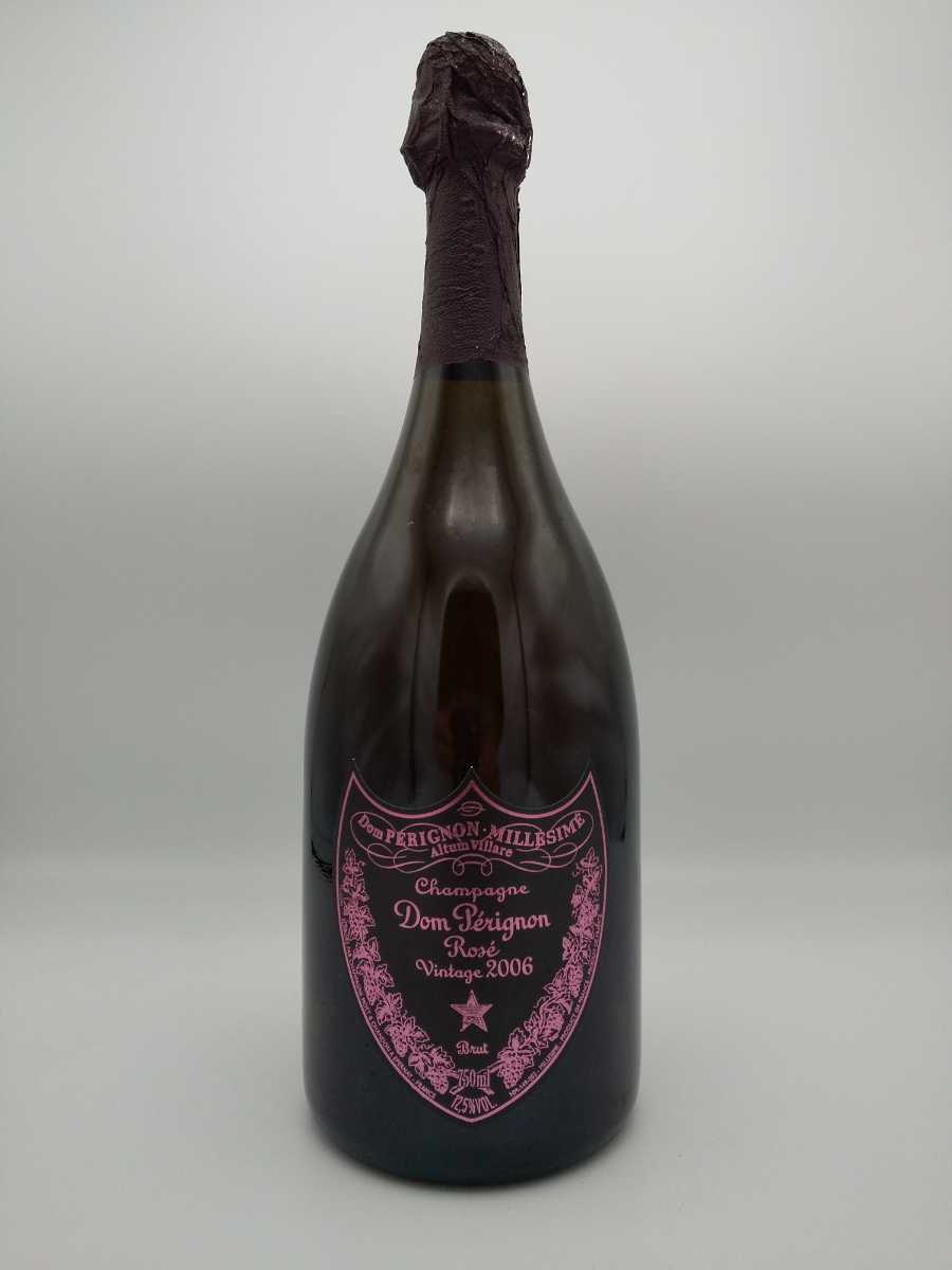 【訳あり品】Dom Perignon ROSE 2006 ドンペリニヨン ロゼ シャンパン ドンペリピンク 古酒 ※フィルム欠損あり ◆4620