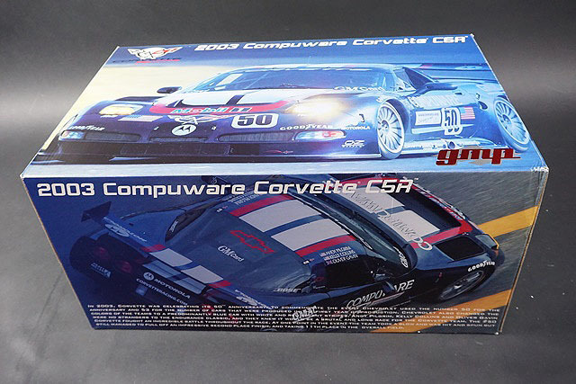 GMP 1/12° CORVETTE C5-R 24 H du MANS 2003 ref 13122 en FINISH LINE
