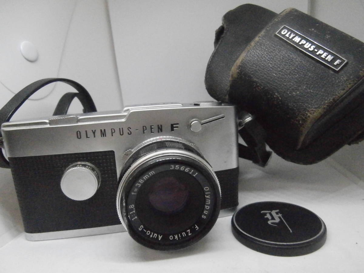 中古 OLYMPUS オリンパス PEN-FT F.Zuiko Auto-S 1:1.8 f=38mm ま