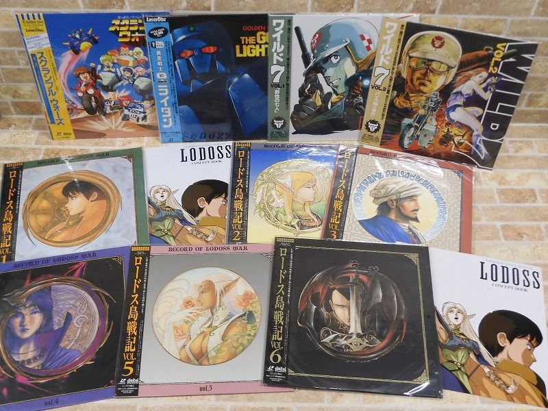 ロードス島戦記 LD BOX 初回限定盤 Record of Lodoss War (cassette