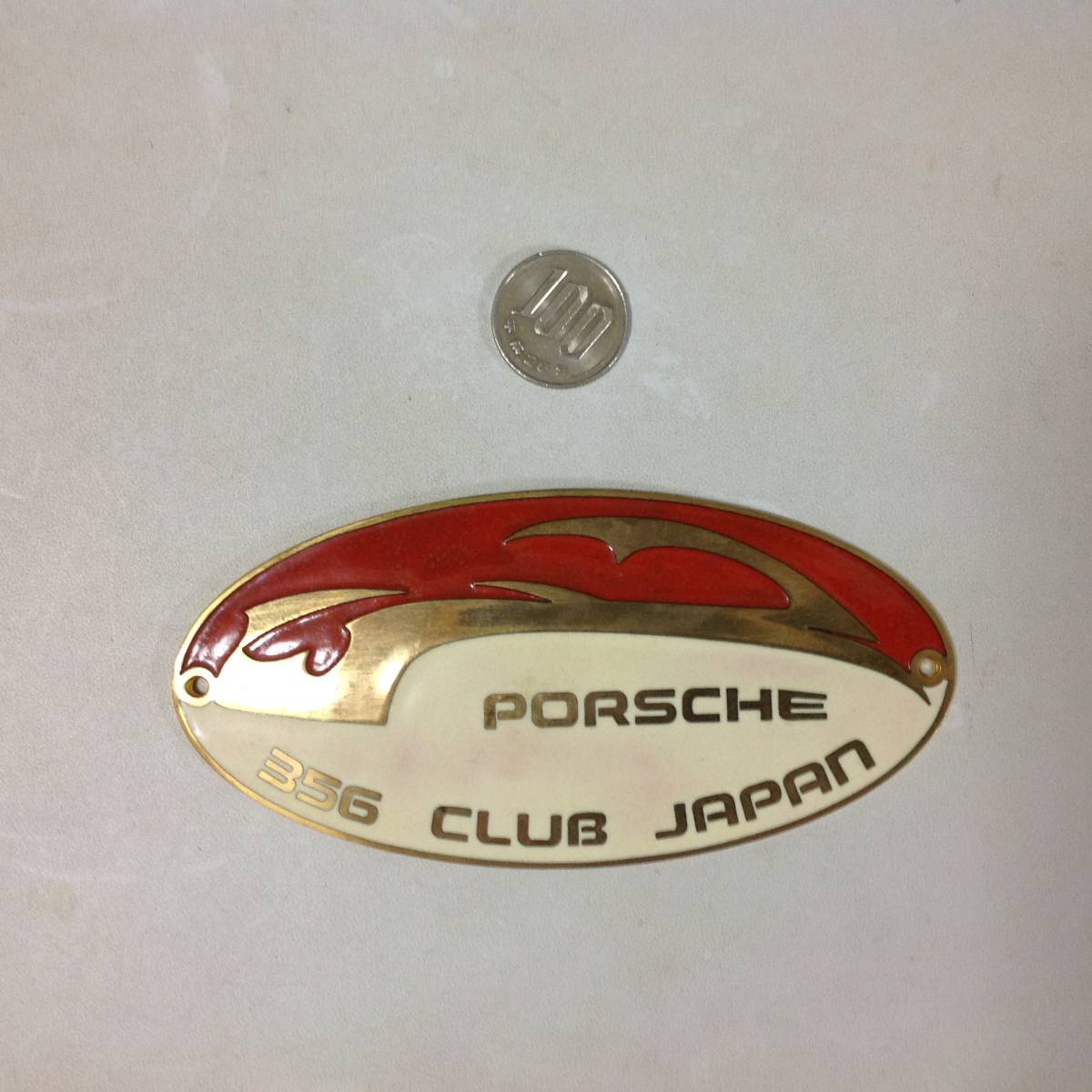 ポルシェ クラブ グリルバッジ 0 カーバッジ ドイツ 南カリフォルニア 
