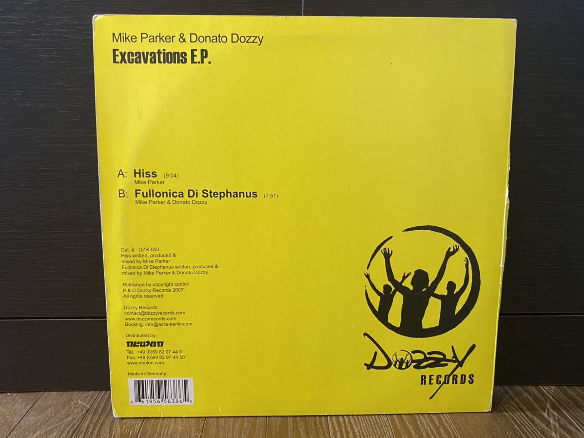 Mike Parker & Donato Dozzy - Excavations E.P. / Hiss / Fullonica Di Stephanus / Dozzy Records - DZR-003