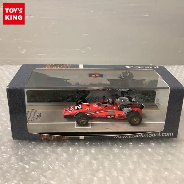 1円～ スパーク 1/43 1969 Winner Indy 500 Brawner-Hawk #2 Mario Andretti