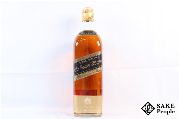 ◇注目! ジョニーウォーカー ブラックラベル エクストラ スペシャル 金キャップ 750ml 43% スコッチ