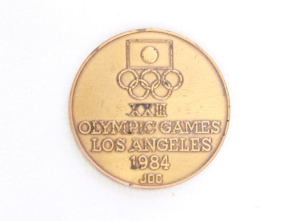 1964 五輪 東京オリンピック メダル + 聖火リレー参加記念章 バッジ + 