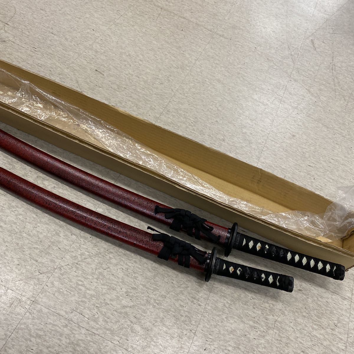 日本刀 大小2本セット 模造刀 インテリア 観賞用 USED模造刀 模型 日本 
