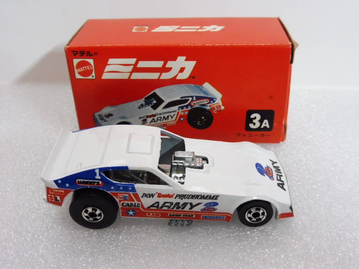 100%新品，人気】 マテルのミニカ 3A ファニーカー ARMY FUNNY CAR
