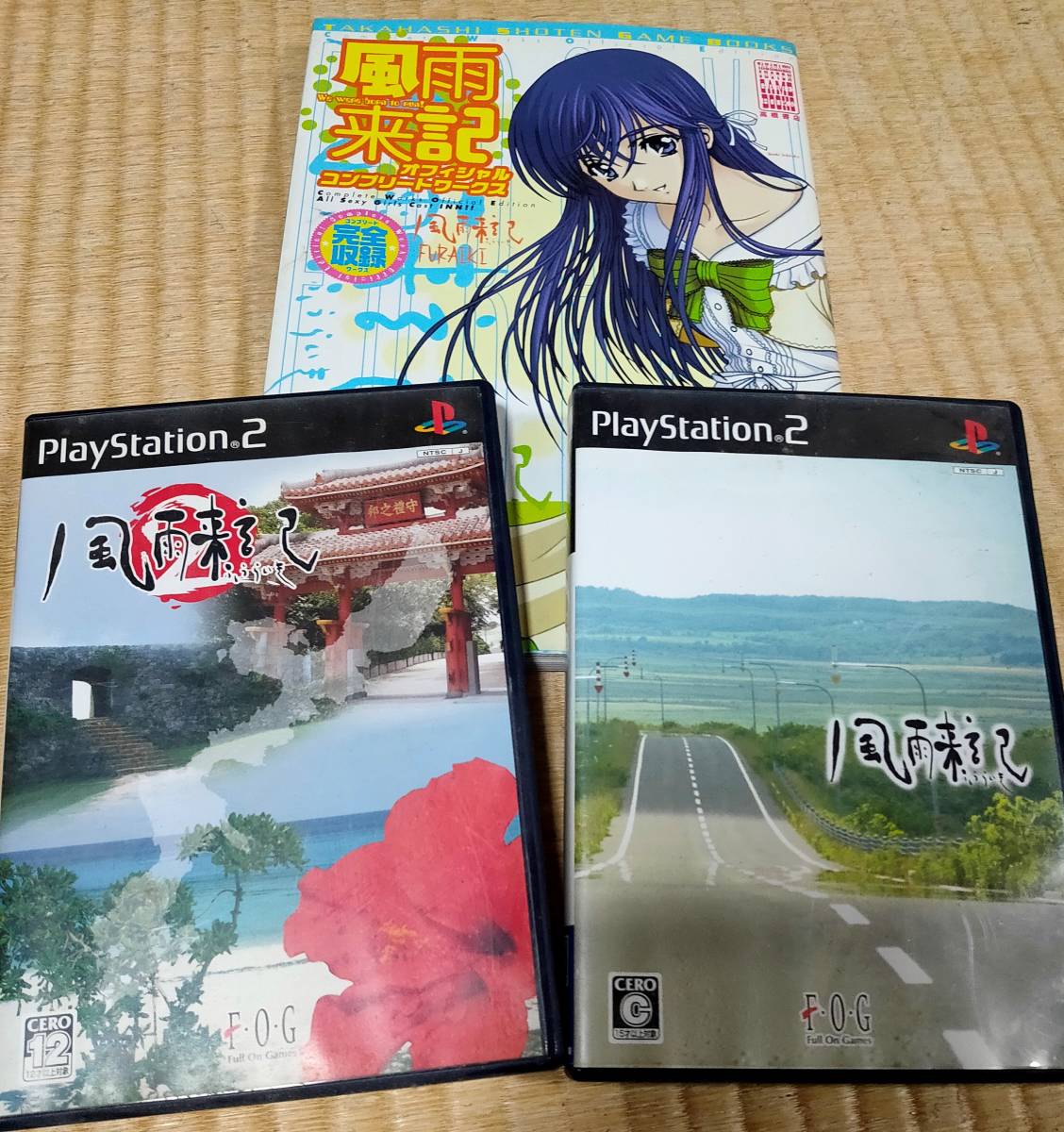 【匿名配送】風雨来記 2 オフィシャルコンプリートワークス 風雨来記2 オフィシャルコンプリートワークス | 稀少本）風雨来記2