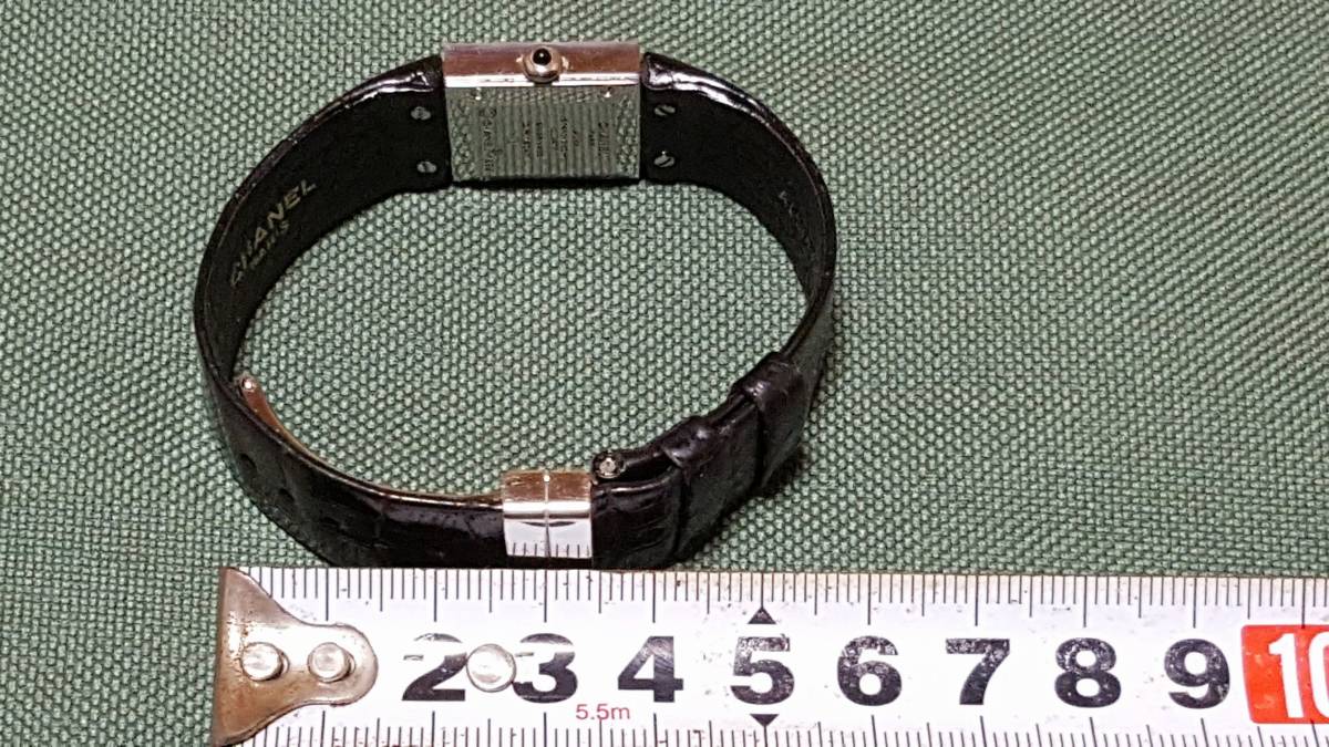 CHANEL ACIER ☆ シャネル アシエ マトラッセ クオーツ QZ レディース 