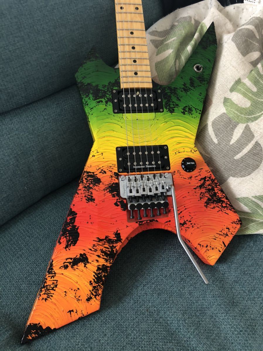 Killer Killer Guitar KG Prime RASTA prime oil painted rasta ギター 