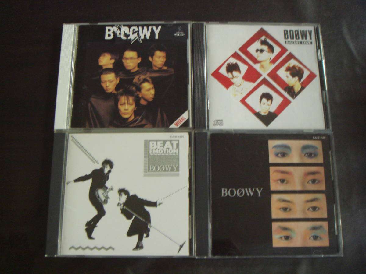 BOOWY ボウイ CD7枚セット INSTANT LOVE MORAL+3 BEAT EMOTION 
