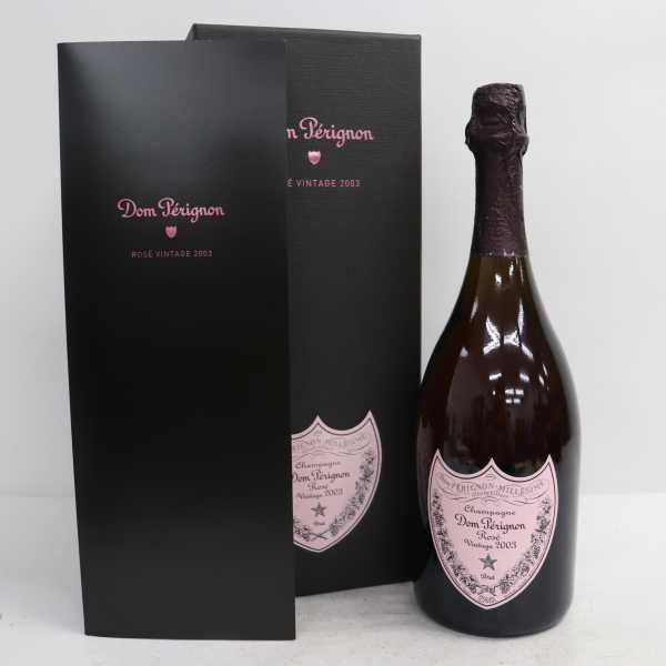 Dom Pérignon ロゼ ヴィンテージ 2003 ドンペリ　ロゼ 1円～ Dom Perignon（ドンペリニヨン）ロゼ 2003 12.5