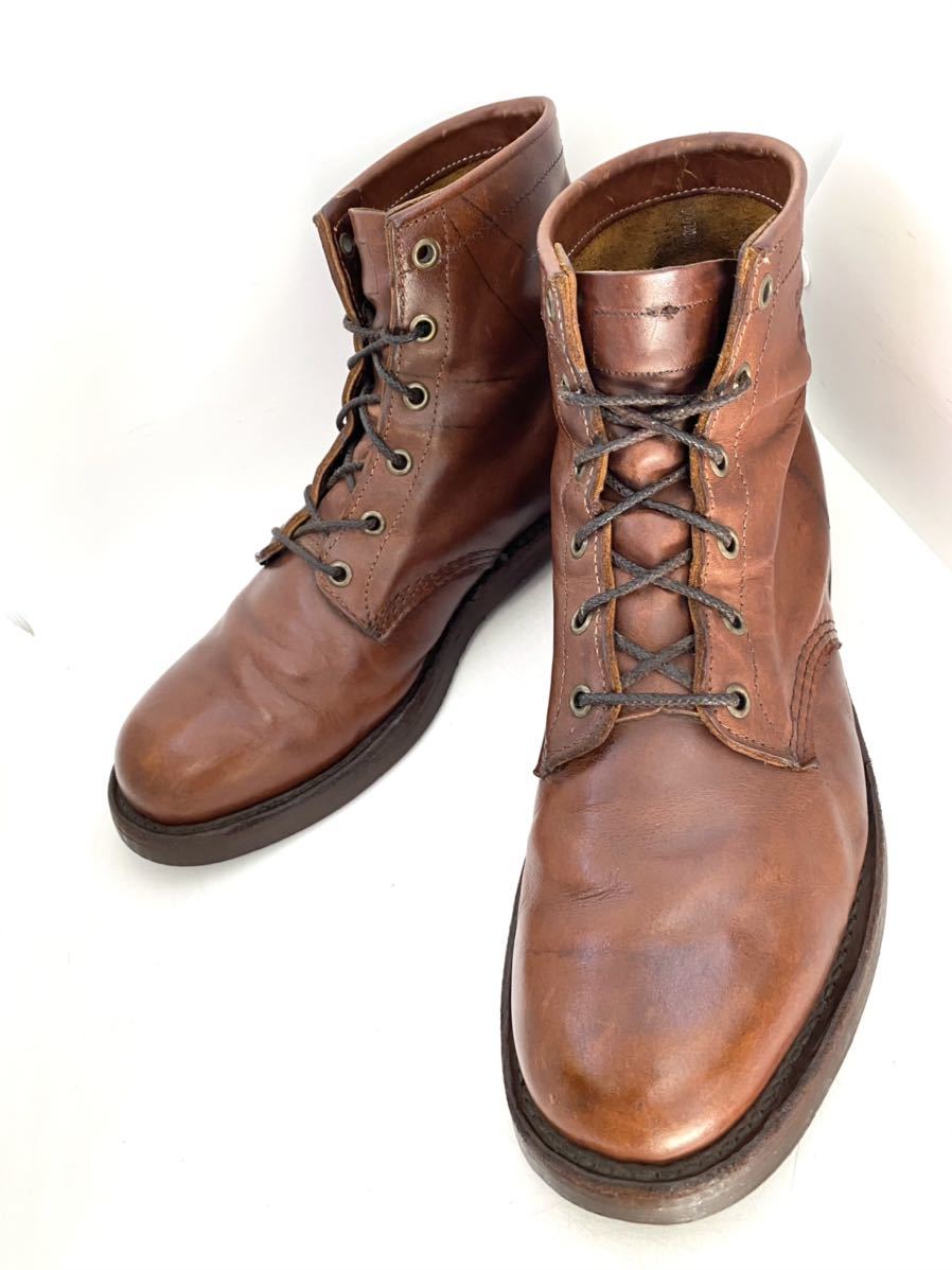 管理139 チペワ ブーツ CHIPPEWA シューズ カジュアル ブラウン ワーク メンズ 革靴 レザー サイズ不明 茶 チペワ